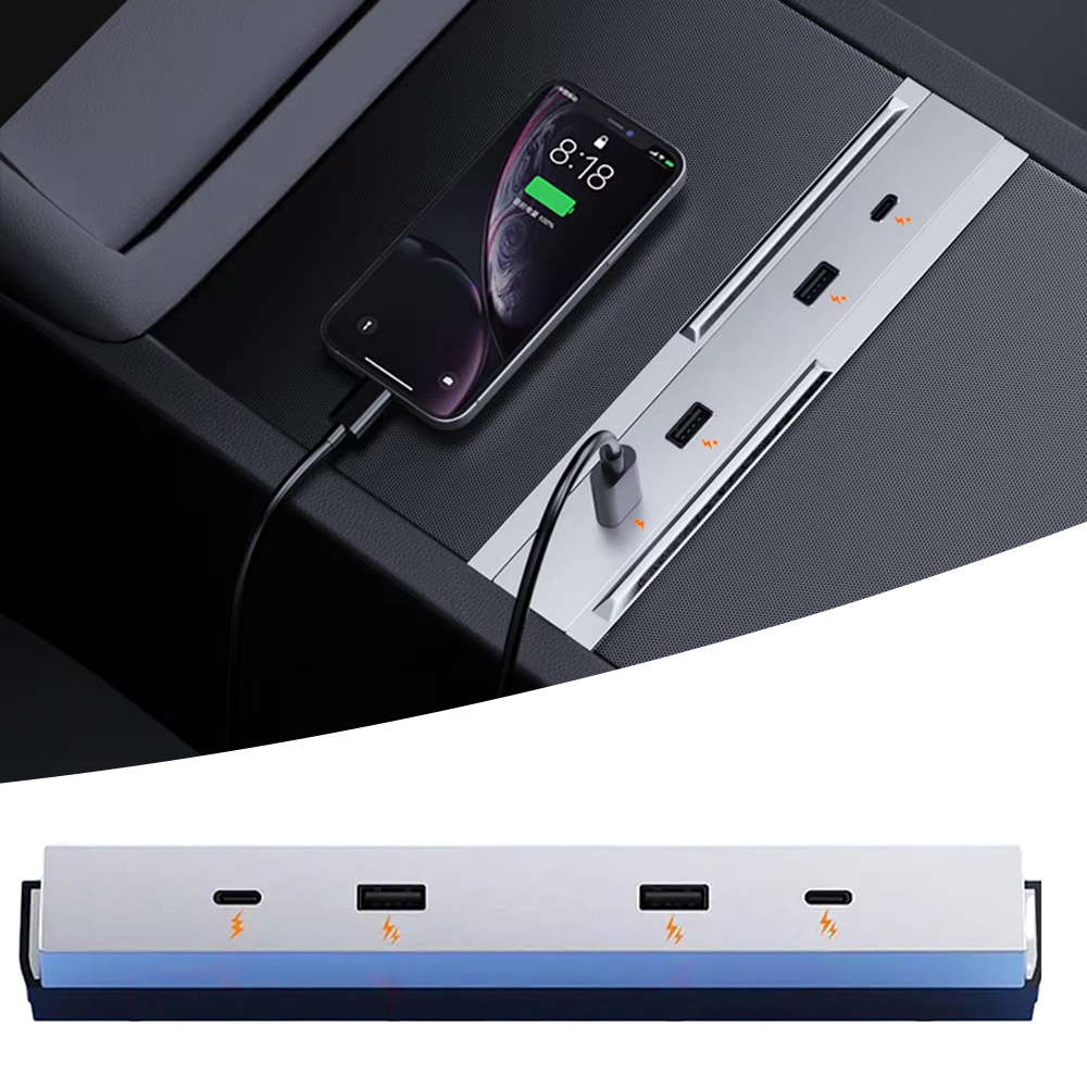 Usb C Docking Hub - Hub USB d'extension à charge rapide