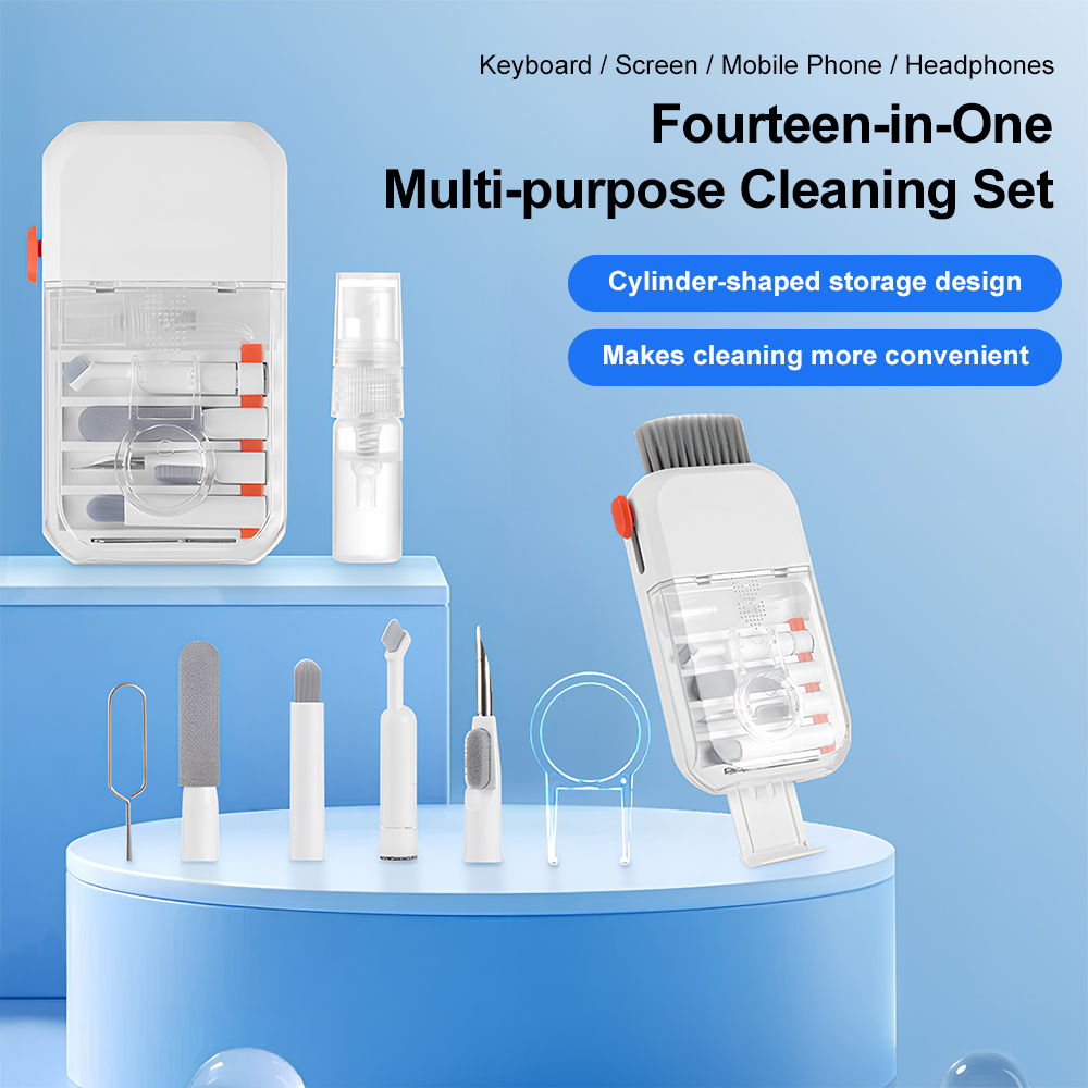 Laptop Accessories All In One - Kit de nettoyage numérique 14-en-1, ensemble