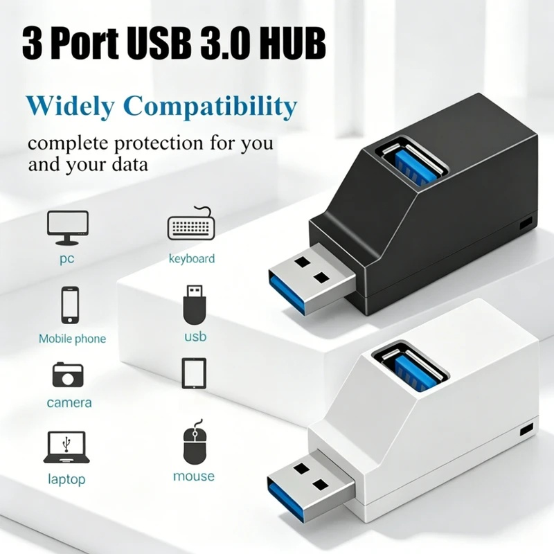 Hub USB 3.0 2.0 rotatif à 3 po - Laptop Accessories Macbook avis et prix