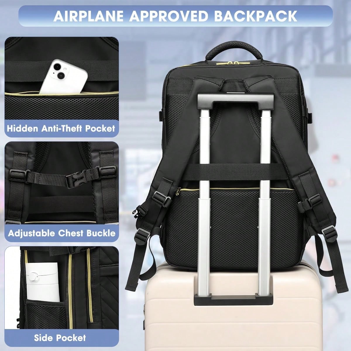 Grand sac à dos de voyage - Sa - Laptop Bag Waterproof avis et prix