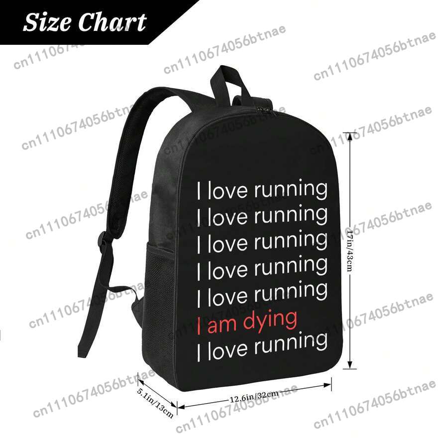 Sac à dos I Love Running I Am  - Laptop Bag Waterproof avis et prix