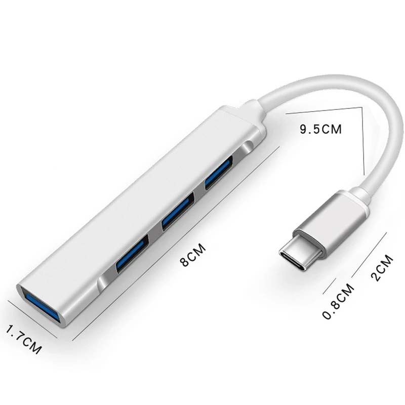 Hub d'extension Type-C 4 en 1, - Laptop Accessories Macbook avis et prix
