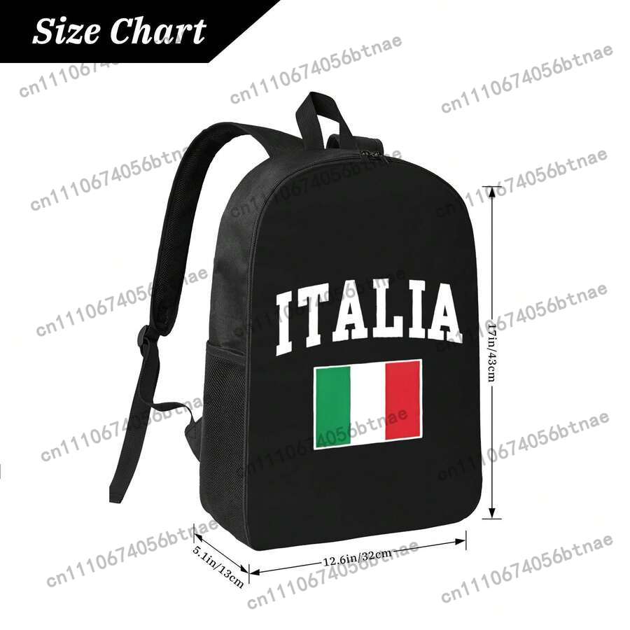 Sac à dos avec drapeau italien - Laptop Bag Waterproof avis et prix