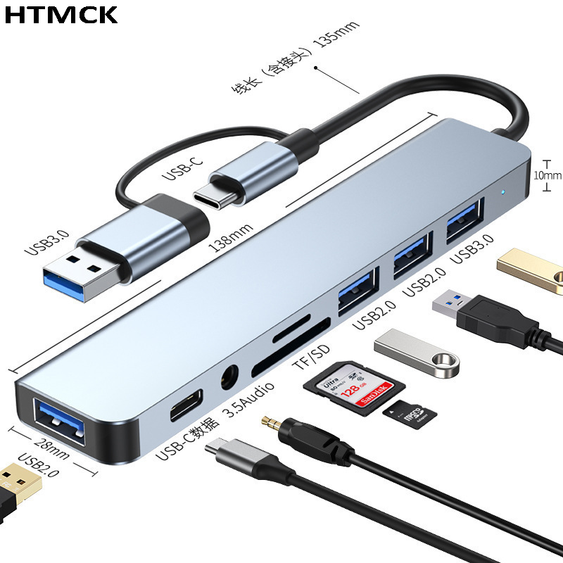 Hub USB-C 8-en-2 avec station  - Usb C Docking Hub avis et prix