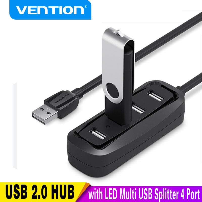 Vention USB 2.0 HUB 4 ports av - Laptop Accessories Macbook avis et prix