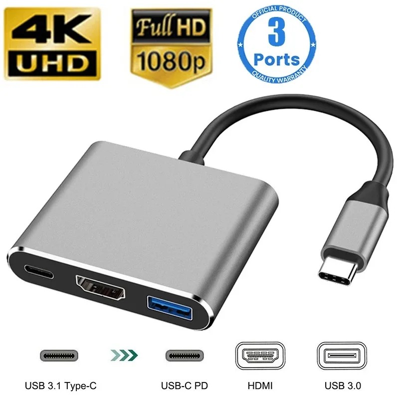Station d'accueil USB C HUB 3  - Usb C Docking Hub avis et prix