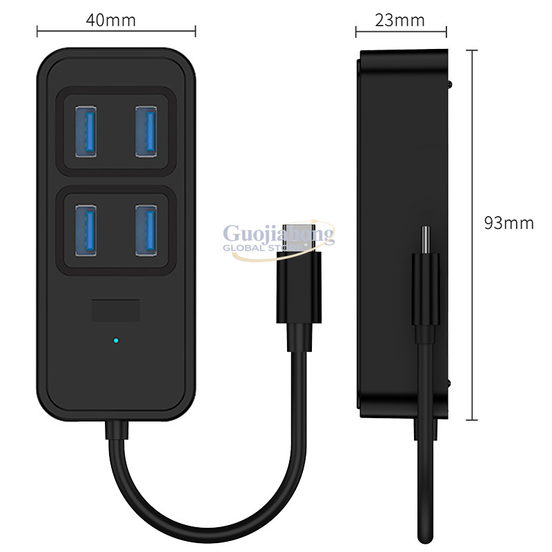 Hub USB 3.0 transfrontalier, c - Usb C Docking Hub avis et prix