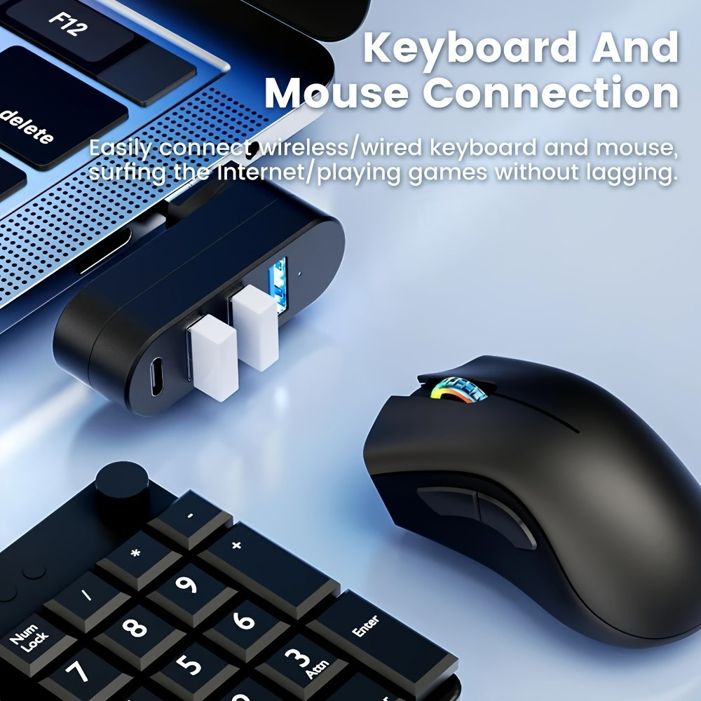 Mini Hub USB 3.0 à 4 Ports, Bo - Laptop Accessories Macbook avis et prix