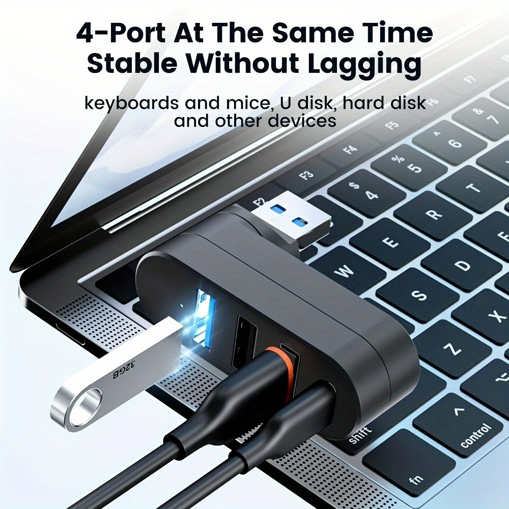 Mini Hub USB 3.0 à 4 Ports, Bo - Laptop Accessories Macbook avis et prix