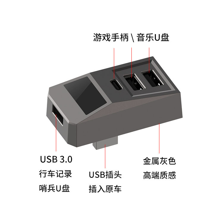 Hub USB pour boîte à gants de  - Usb C Docking Hub avis et prix